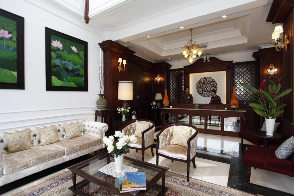 Dhavara Boutique Hotel Wientian Zewnętrze zdjęcie